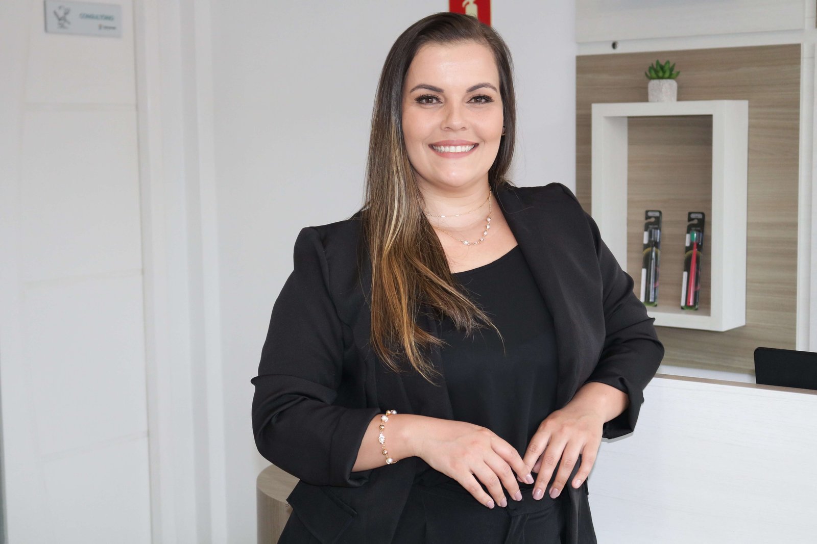 Doutora responsável pela clínica de Ituporanga